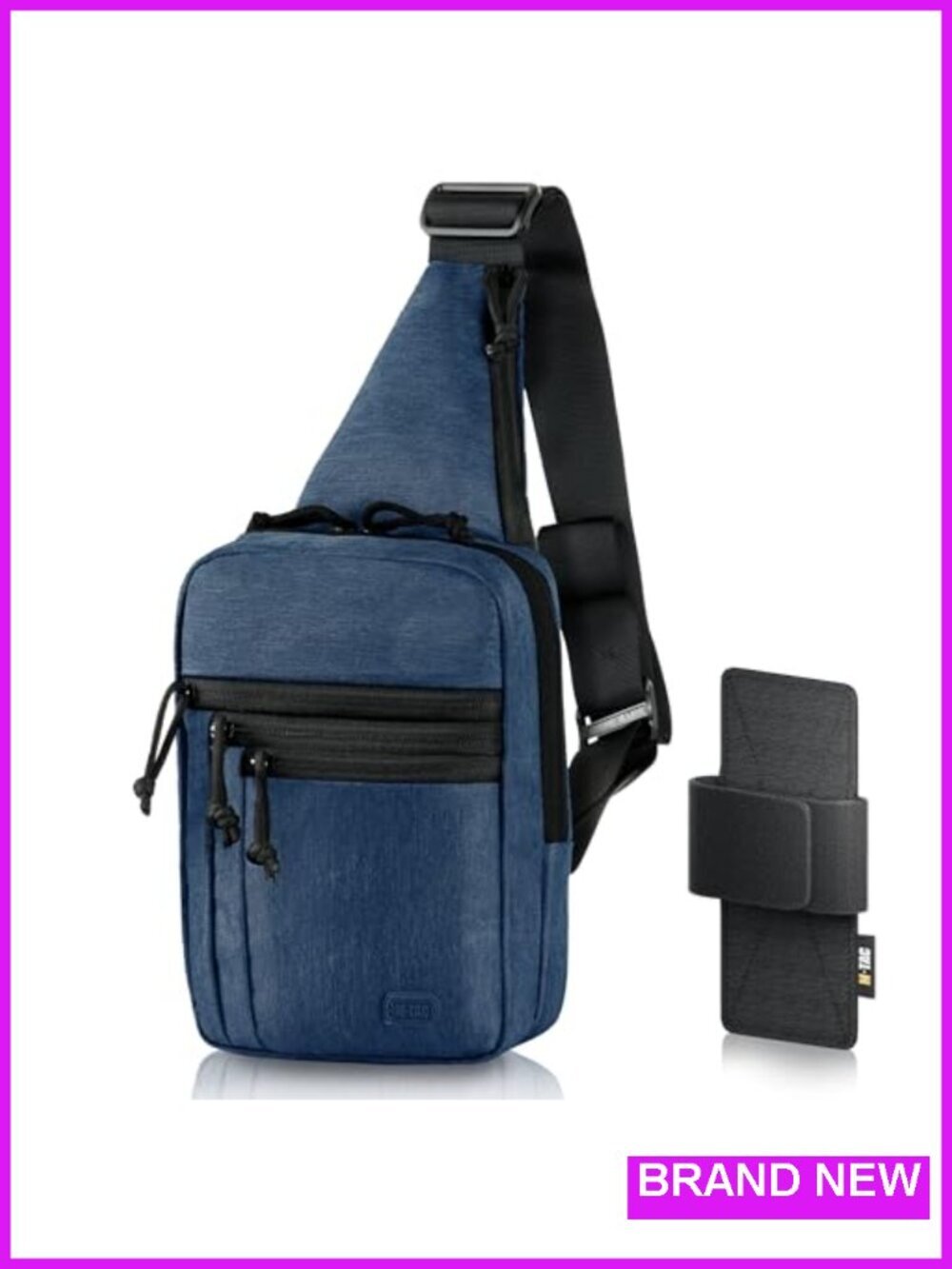 Tactical CCW Sling Bag EDC Shoulder Crossbody Concealed Carry Chest Pack